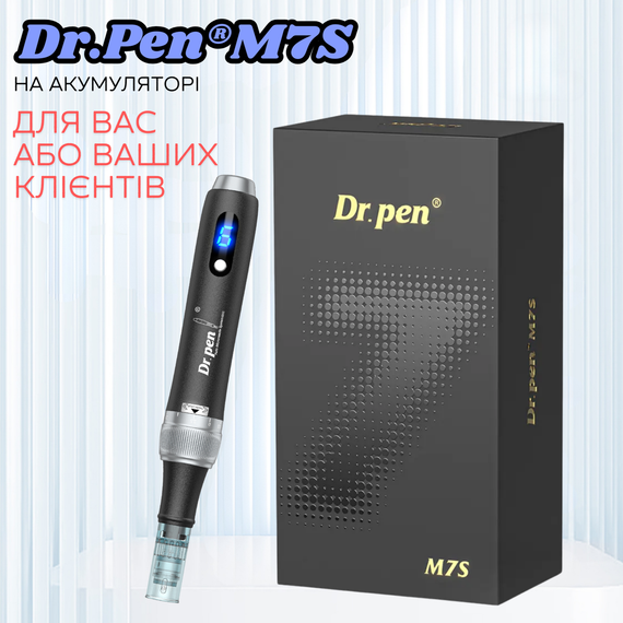 Бездротовий Автономний Дермапен Dr. Pen M7s Електричний Мезороллер Для Фракційної та Мікроголкової Мезотерапії Обличчя та Тіла | Зображення 8