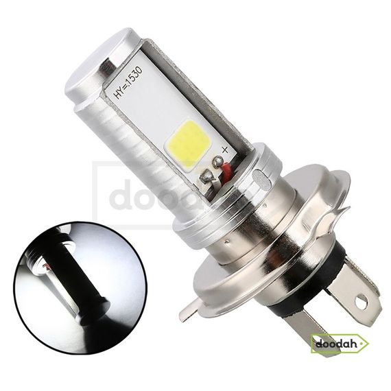 Мото лампа LED для Фари H4 / Hi / Lo 12W / 8W / 1200LM / 6500K - CARPRIE 015