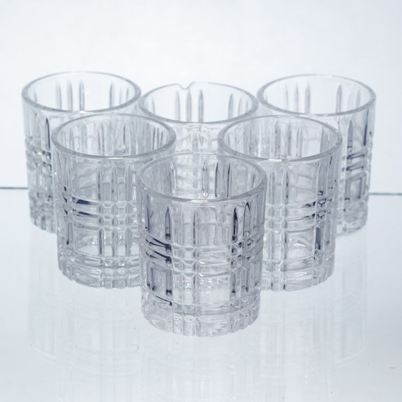 Набор рюмок для крепких напитков Crystal Shots 6 штук по 75 мл HP-17-35