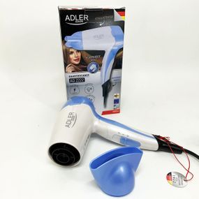 Фен для укладання локонів Adler, Фен для дому та подорожей професійний домашній волосся RB-17