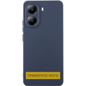 Чохол Silicone Cover Lakshmi Full Camera (AA) для Motorola Edge 50 Neo Синій / Midnight Blue
