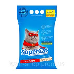 Наполнитель SuperCat Стандарт 3кг (синий)