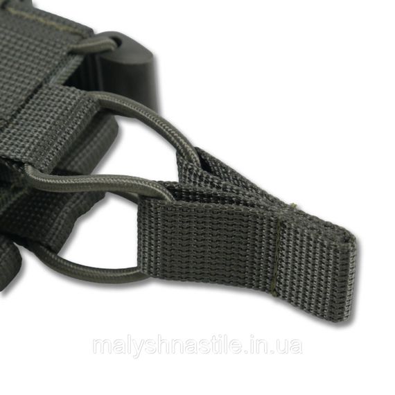 Жорсткий посилений тактичний підсумок Kiborg GU Single Mag Pouch Khaki | Зображення 7