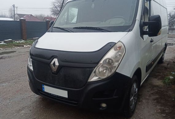 Зимняя решетка (2014-2024, верхняя) Матовая для Renault Master
