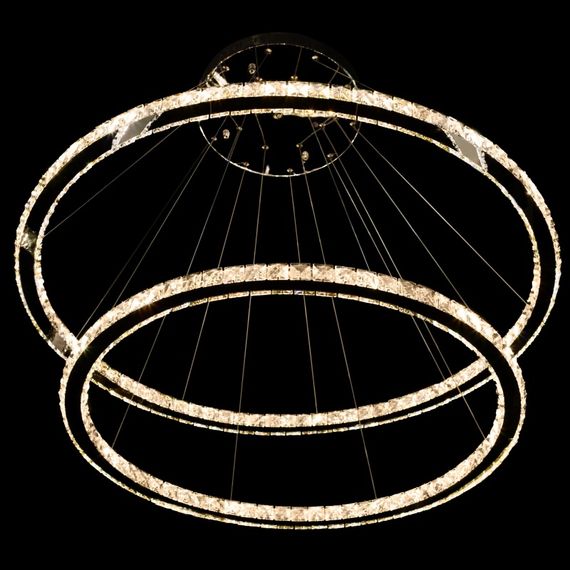 Люстра подвесная с пультом LED 128W WW+NW+CW CH (BR-988S/2) | Зображення 3