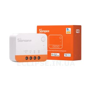 2шт SONOFF Zigbee Mini ZBMINI-L R2 Extreme — контроллер-выключатель для механического переключателя с одной линией питания по фазе.