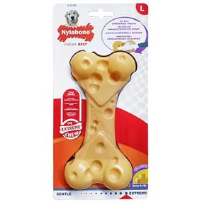 Іграшка для собак Nylabone Extreme Chew Cheese Bone, 17 см