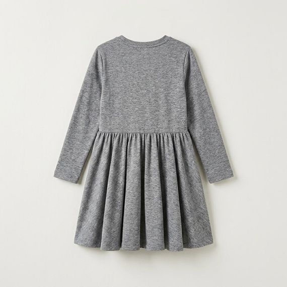 Дитяча сукня для дівчинки Green Cotton 98 см Сірий-меланж (251112110) | Зображення 1