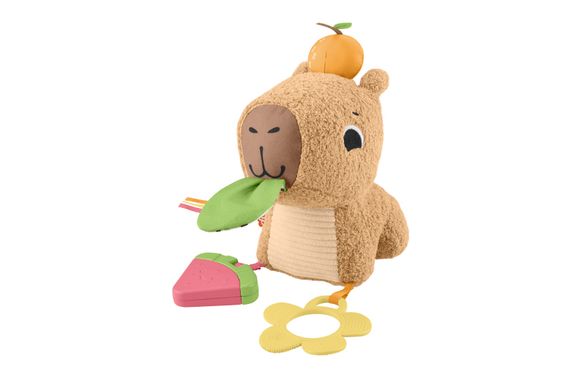 Розвиваюча м'яка іграшка "Капібара" Fisher-Price HYR54 | Зображення 1