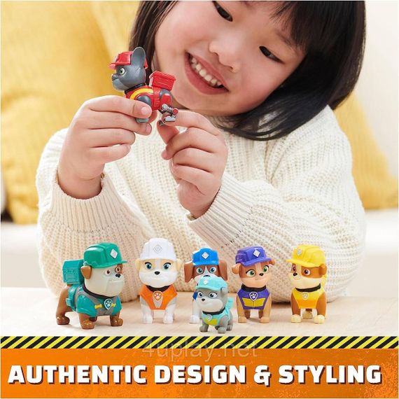 Крепыш и команда: Подарочный набор фигурок Крепыш, Мотор, Чарджер, Уилер, Микс, тетушка Крейн, дедушка Гравел | Зображення 8