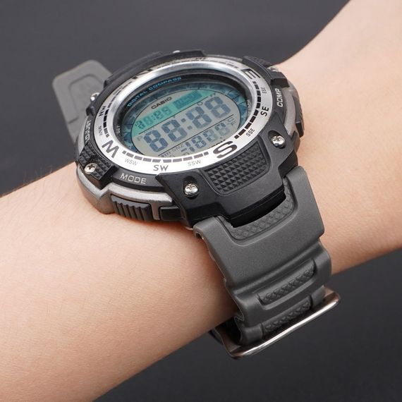 Ремінець для Casio SGW-100 Gray SI | Зображення 5