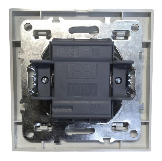 Вимикач внутрішній установки 2-кл. прохідний білий IP20 Malta Ny95000949 | Зображення 1