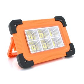 Переносний ліхтар-прожектор Leovin LE-068+Solar (30W), 36 LED(SMD), 4 режими, вбудований акумулятор, заряд від 5V, USB вихід, Box