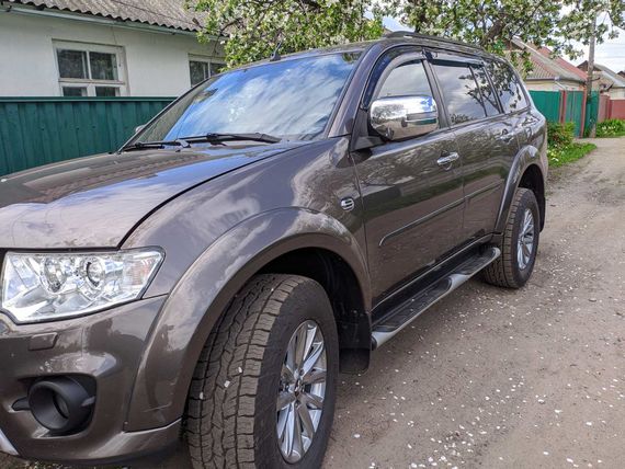 Вітровики (4 шт, HIC) для Mitsubishi Pajero Sport 2008-2015рр | Зображення 2