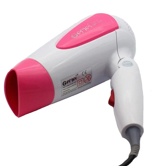 Фен компактний складаний GEMEI GM-1756 1200 Вт | Зображення 5