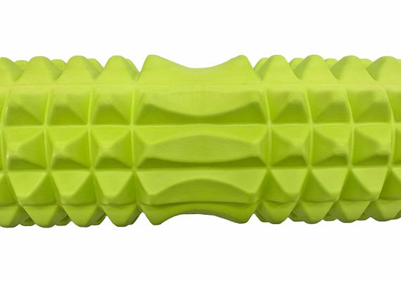 Масажний ролик EasyFit Grid Roller 45 см v.2.2 Салатовий (EF-2028-GN) | Зображення 2