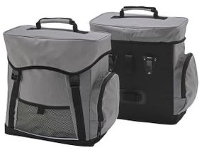 Велосумка с дождевиком 17 L Crivit Pannier Bag IAN278518 серая
