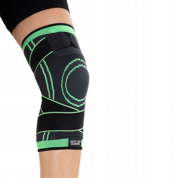 Фіксатор (бандаж) для коліна 4FIZJO 1 шт 4FJ0443 Size M (P-5907739317780) | Зображення 1