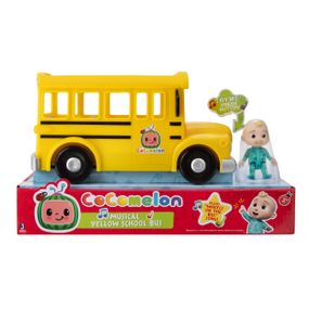 Игровой набор CoComelon Feature Vehicle Желтый Школьный Автобус со звуком (CMW0015)