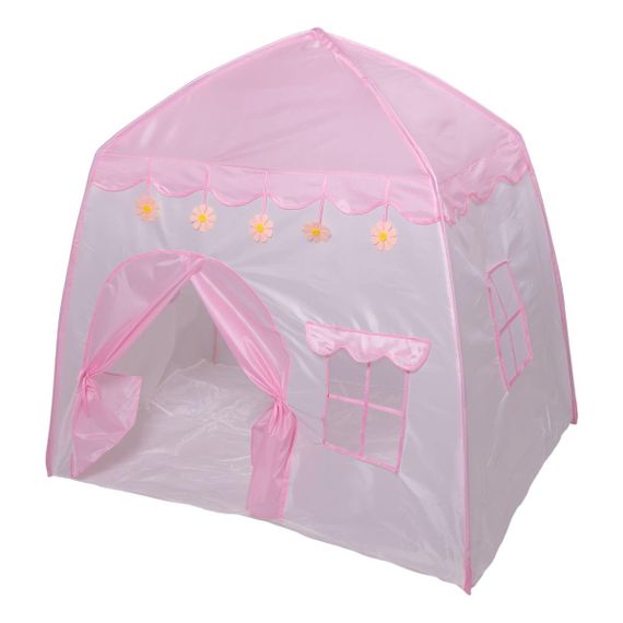 Дитячий ігровий намет будиночок для дівчаток 125×100×120 см намет будиночок для дітей Рожевий HP-S-1NDP | Зображення 7