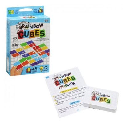 Настольная игра Danko Toys Brainbow Cubes (G-BRC-01-01) | Зображення 1