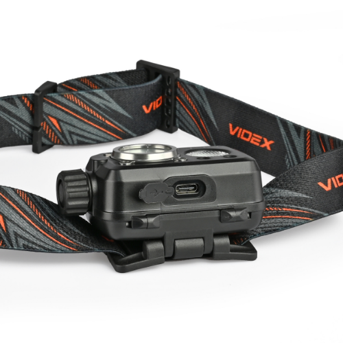 Ліхтарик LED налобний 600Lm 5000К VLF-H189 Videx | Зображення 7