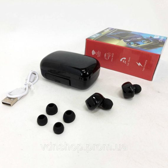 Блютуз беспроводные наушники затычки, Сенсорные беспроводные наушники Блютуз с микрофоном OF-35 | Зображення 2