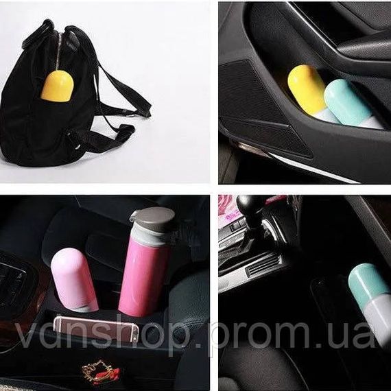 Компактна парасолька в капсулі-футлярі Жовтий, маленька парасолька в капсулі. Колір: жовтий BA-62 | Зображення 3