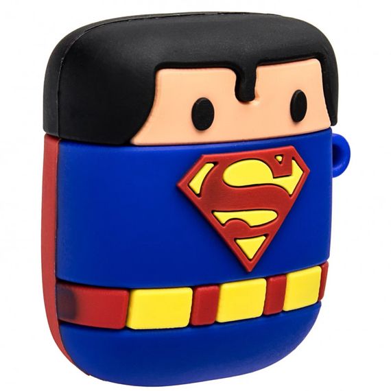Силіконовий футляр Marvel & DC series для навушників AirPods 1/2 + кільце | Зображення 3
