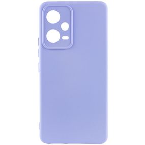Чехол Silicone Cover Lakshmi Full Camera (A) для Xiaomi Poco X5 5G / Redmi Note 12 5G Full camera, Бузковий/Dasheen