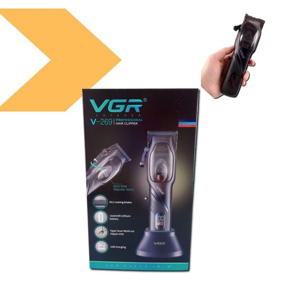 Машинка для стрижки VGR V-269 бездротова XPRO (43961-v-269_1004) | Зображення 1