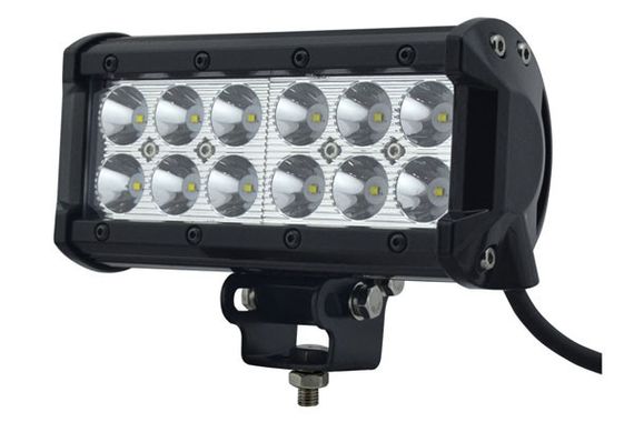 Светодиодная фара С4 36W (3600Lm). SMD x 12х3W. Дальний-ближний. 62х78х167мм | Зображення 2