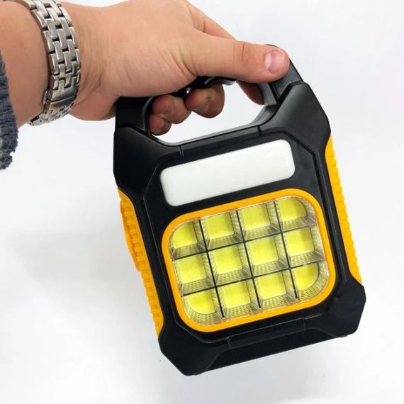 Ліхтар світлодіодний прожектор JY-978D-LED+12COB, Ліхтар аварійний світлодіодний акумуляторний | Зображення 5