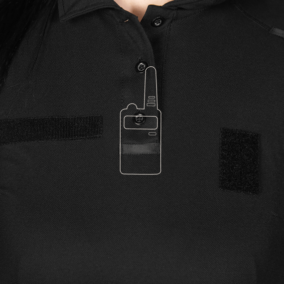 Поло Pani Paladin LT Чорне (7517), XL | Зображення 5