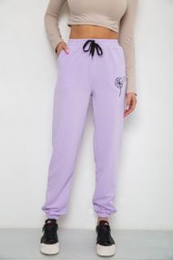 Спортивні штани жіночі, колір світло-бузковий, 238R121
