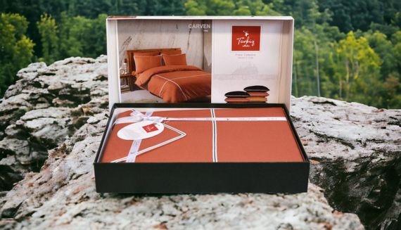 Постельное белье Turkiz Ranforse Prima 200 х 220 см Carven Tire | Зображення 1