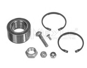 Підшипник маточини AUDI 80, VW PASSAT 73- перед. міст (Вир-во MEYLE) MEYLE 1004980033 на AUDI 4000 (81, 85, B2)