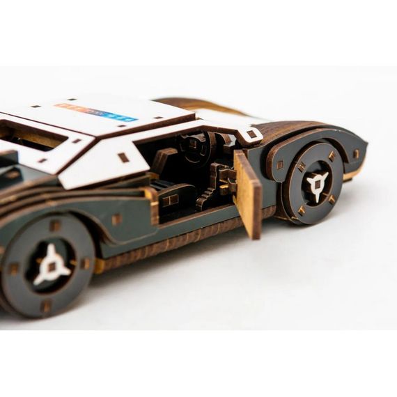 Дерев’яний 3D конструктор Fast car Gt Puz-26916, 164 деталі | Зображення 3