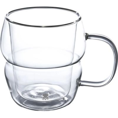 Набор чашек MasterPro Mixology з подвійними стінками 450 мл, 2 шт (BGMP-20206) | Зображення 2