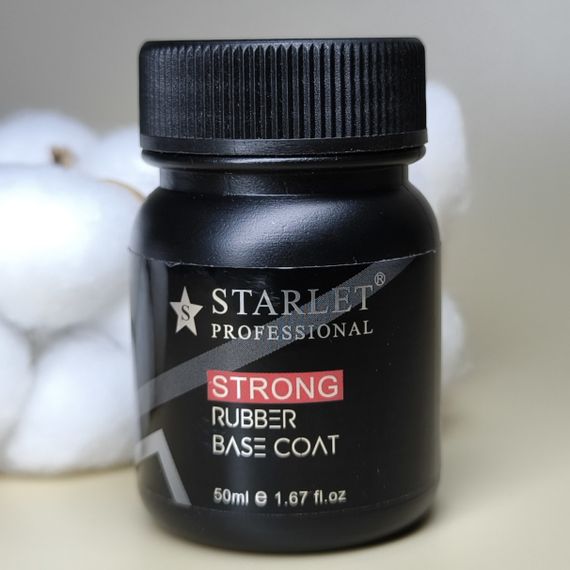 Каучукова база Strong Rubber Base Coat Starlet Professional 50мл