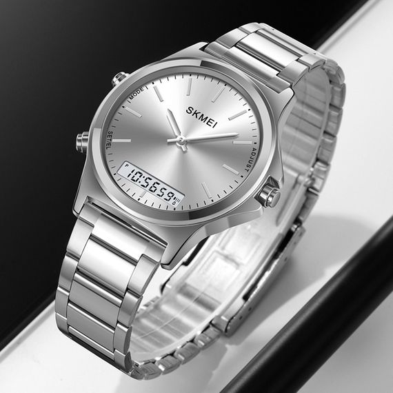 Skmei 2120SISI Silver-Silver | Зображення 2