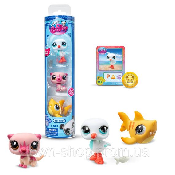 Игровой набор "Настроение острова" Littlest Pet Shop 00556 аксессуары и 3 фигурки | Зображення 2