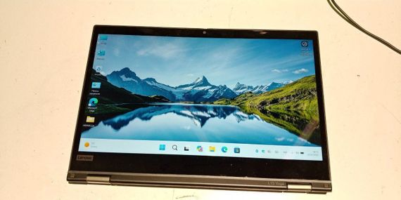 Ультрабук-трансформер Б-клас Lenovo Thinkpad L13 Yoga Gen 2 / 13.3" (1920x1200) IPS Touch / Intel Core i5-1135G7 (4 (8) ядра по 2.4 - 4.2 GHz) / 8 GB DDR4 / 256 GB SSD M.2 / Intel Iris Xe Graphics / WebCam / Win 11 б/в | Зображення 9