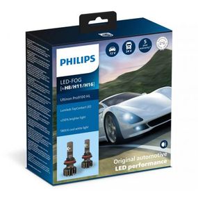 11366U91X2 (PHILIPS) LED Fog Ultinon Pro9100 +350% X2 12/24V 11W