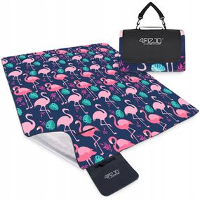 Килимок для пікніка та кемпінгу 4FIZJO 200 x 200 см складний (P-5905973405683)