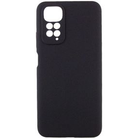 Чохол Silicone Cover Ummi Lakshmi Full Camera (AA) для Xiaomi Redmi Note 11 (Global) / Note 11S Чорний / Black