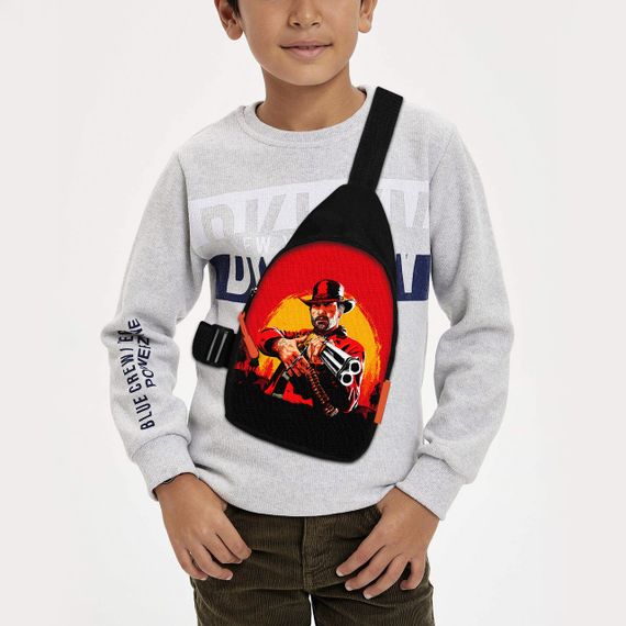 Сумка через плечо детская RDR / Red Dead Redemption 29х17 см сумка слинг для мальчика (02298)