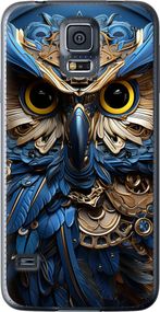 Чехол на Samsung Galaxy S5 Duos SM G900FD Сова v2 "5649u-62-17620"