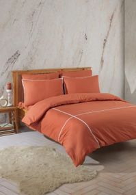 Постельное белье Turkiz Ranforse Prima 200 х 220 см Carven Tire