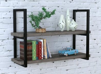 Полка настенная Loft Design PL2-112-32 дуб палена